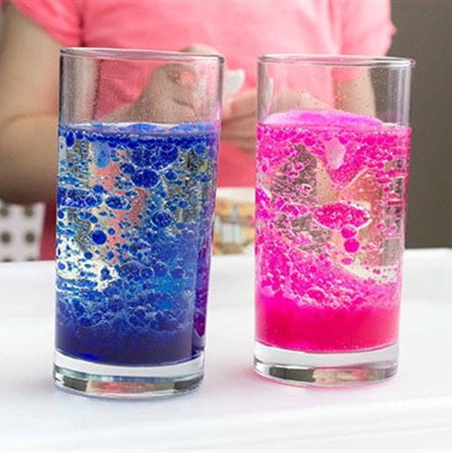Lava   lamp   experiment  for   kids   2