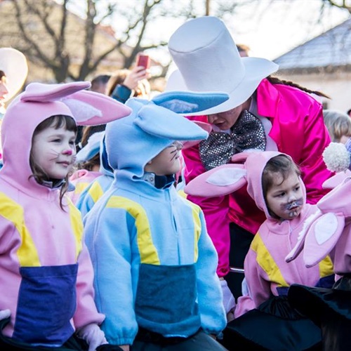 Mađioničarke iz DV Viškovo izvukle su zečiće iz šešira i dovele ih na 18. Halubajski karneval
