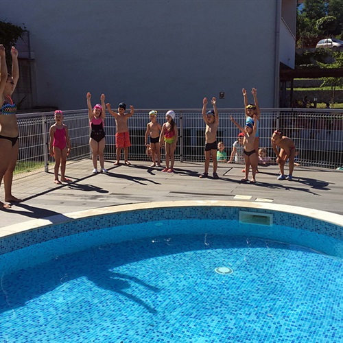 Škola plivanja 2016 u Dječjem vrtiću Viškovo